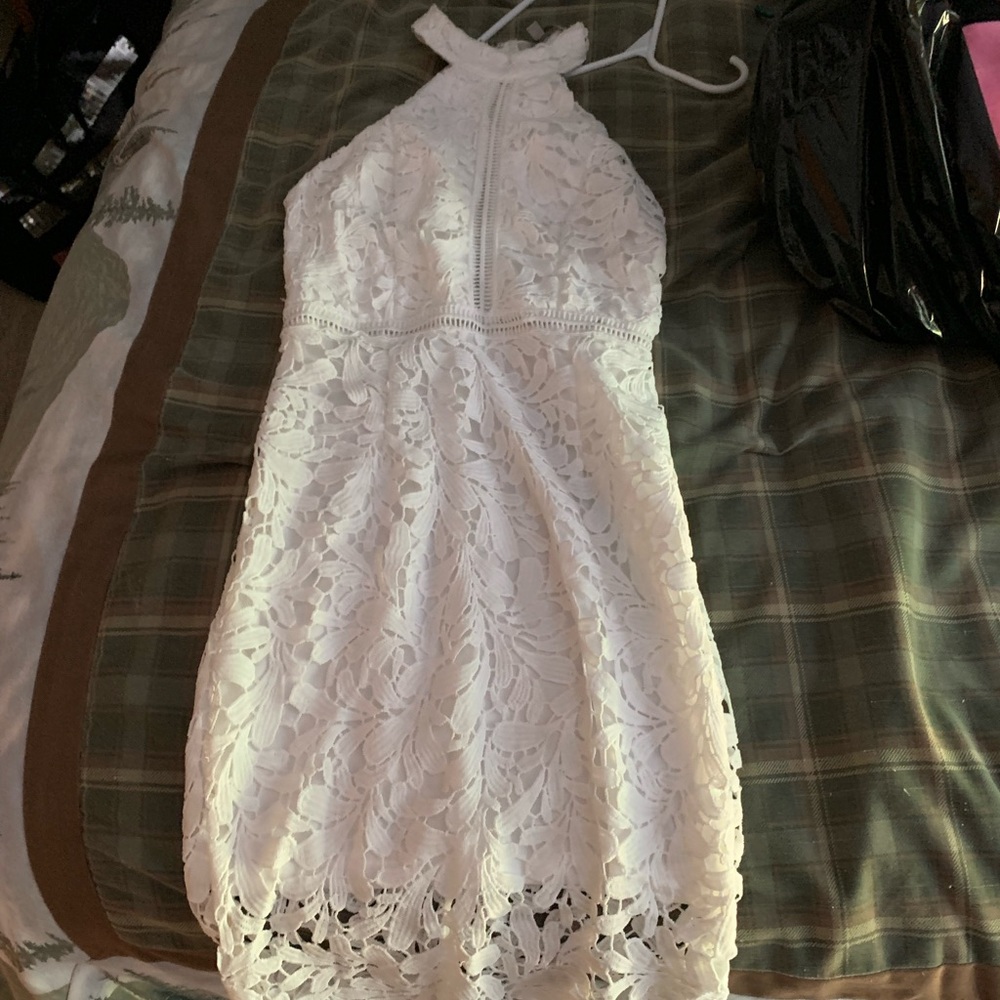 White Lace Dress